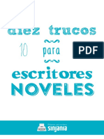 Diez Trucos para Escritores Noveles