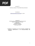 Lenguaje, Afasias y Trastornos Relacionados