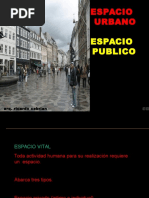 Espacio Urbano-Espacio Publico