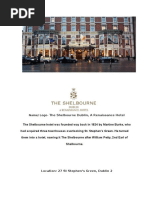 The Shelbourne Hotel