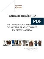 Unidad Didáctica Museo - Instrumentos y Unidades de Medida Tradicionales en Extremadura PDF