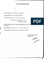 Contract Summary Sheet: Lawndale A Bond LP