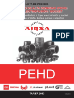 Aiqsa Polietileno (Pehd) Tope Socket Electrofusion Bridas