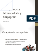 Capítulo 12 Competencia Monopolística y Oligopolio