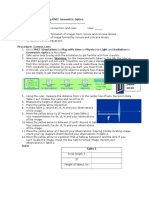 Lenses - Virtual LabPhET Geometric Optics