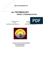 4G Technology - : Magic Communication