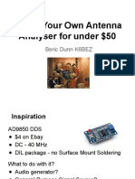 K6BEZ - $50 Antenna Analyzer