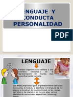 Personalidad Conducta Social y Lenguaje