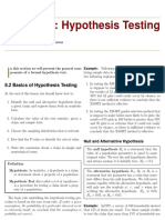 STAT2303 UARK Week 04 Hypothesis Testing