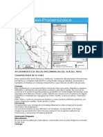 Afloramiento de Rocas Precámbricas Del Sur Del Peru Complejo Basal de La Costa