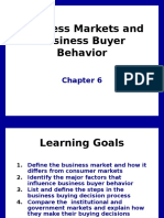 Business Markets and Business Buyer Behavior