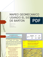 Mapeo Geomecanico Usando El Sistema Q de Barton