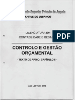 Controlo e Gestão Orçamental II