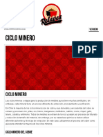 Ciclo Minero