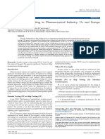 Periodic or Skip Testing in Pharmaceutical Industry Us and Europe Perspective 2153 2435.1000283 PDF