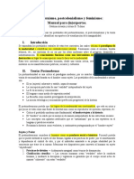 Resumen "Postmodernismo, Postcolonialismo y Feminismo: Manual para (In) Expertos." Por Catalina Arreaza y Arlene B. Tickner