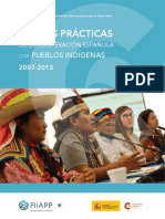 Buenas Prácticas de La Cooperación Española Con Pueblos Indígenas 2007-2013