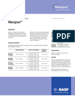 Technical Leaflet in Neopor (KN Series)