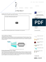 How Does A Thermal Power Plant Work - Learn Engineering PDF