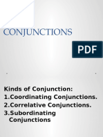 Conjunctions