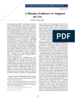 Platelet-Rich Plasma: Evidence To Support Its Use: Clinical Controversies in Oral and Maxillofacial Surgery: Part Two