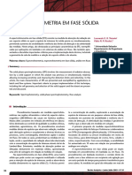 Espectrofotometria em Fase Sólida