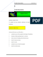 Unit 15 Design of Foundations