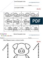 Cuadernillo Complementario Eduación Preescolar 4 Años Animales