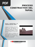 Proceso Constructivo Del Tapial