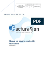 Manual de Usuario Aplicaci N Facturaxion