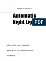 Project Documentation Automatic Night Light