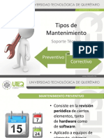 2.1 Tipos de Mantenimiento