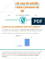 Luis Saballos - Análisis de Caso de Estudio de Éxito Anne Livermore de HP - Trabajo Final Teoría de La Administración de Empresas