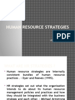 Human Resource Strategies: Lecture - 4