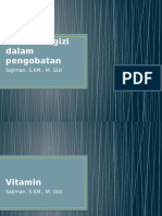 Peran Zat Gizi Dalam Pengobatan