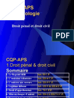 CQP APS. Droit P Nal Et Droit Civil