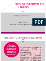 Descuento de Credito en Libros