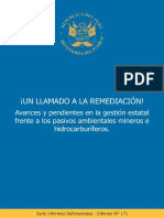 Informe Defensoria Del Pueblo Sobre Pasivos Ambientales