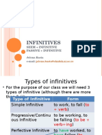 Types of Infinitive