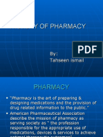 History of Pharmacy