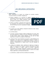 Renta de Segunda Categoria Informe