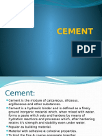 Cement