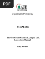 Chem 201L Lab Manual