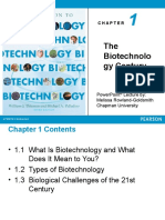 The Biotechnolo Gy Century: Powerpoint Lecture By: Melissa Rowland-Goldsmith Chapman University