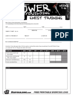 Power Bodybuilding 12week Log