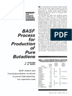 BASF Process Butadiene Separation