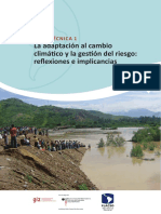 B - La Adaptación Al Cambio Climático y La Gestión Del Riesgo PDF