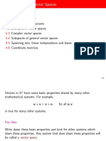 4-General Vector Spaces