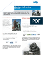 UOP Olefin Production Solutions Brochure