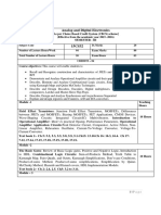 Syllabus of VTU 2016